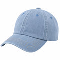 Unisex Baseballkappe verstellbar Hellblau