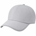 Verstellbare graue Baseballcap mit Belüftungslöchern