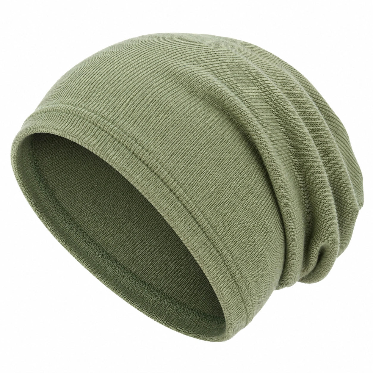 Unisex Beanie Mütze Grün Einheitsgröße