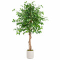 Künstlicher Ficus Baum 180cm im Keramiktopf Grün