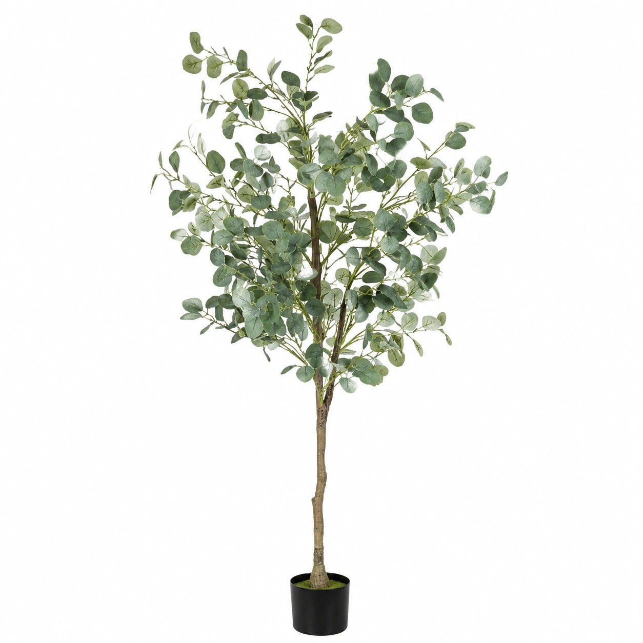 Künstlicher Eukalyptusbaum im Topf, 150 cm, Grün