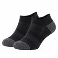 Kurze Sportsocken Schwarz mit Grauen Akzenten für alle Jahreszeiten